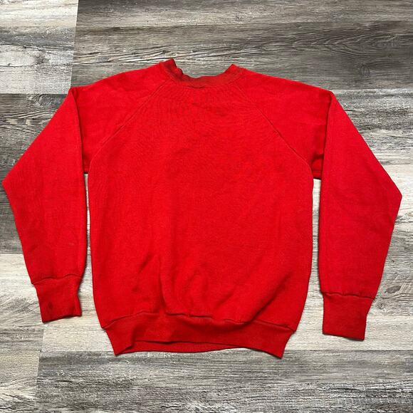 Vintage 90s Hard Rock Cafe Los Angeles Red Mens Small Crewneck Sweatshirt USA‎ - Picture 3 of 10